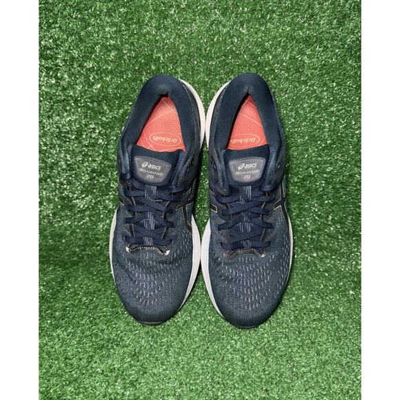 Asics Gel Kayano 28 Womens Size 9 Blue Running Shoes Athletic Comfort Sneakers - Picture 7 of 9